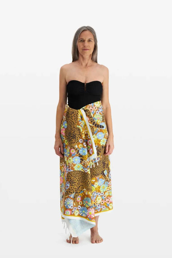 Rue Madam Scarf Fo17pam22 Caramel-Caramel