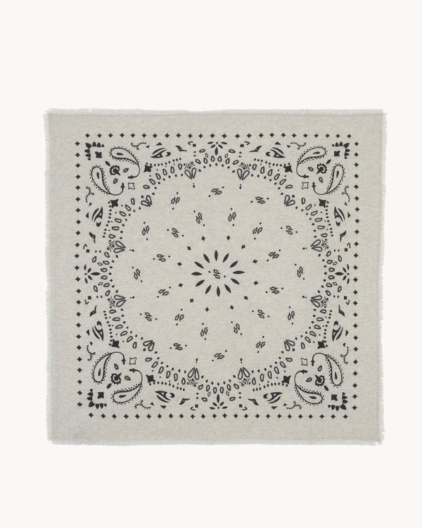 rue madam Scarf Hachiko Blanc