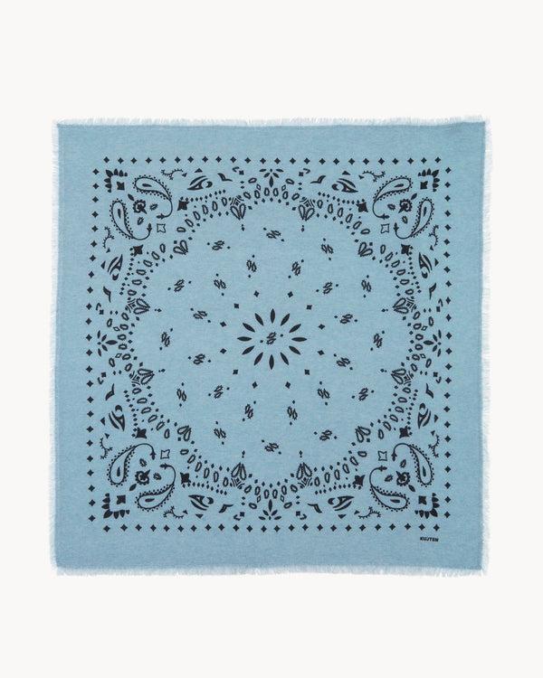 rue madam Scarf Hachiko Bleu-Vintage
