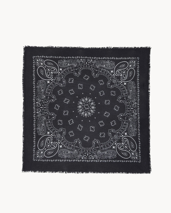 rue madam Scarf Hachiko Noir