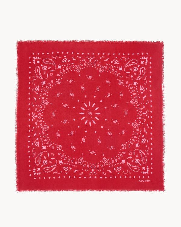 rue madam Scarf Hachiko Rouge-Rose