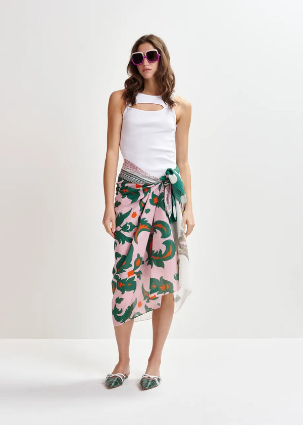 Rue Madam Scarf Hiowa Off-White