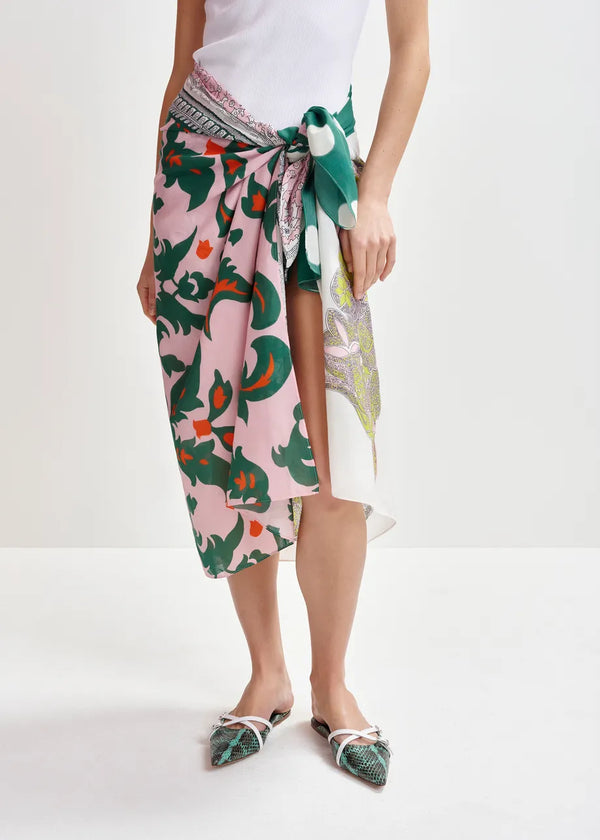 Rue Madam Scarf Hiowa Off-White