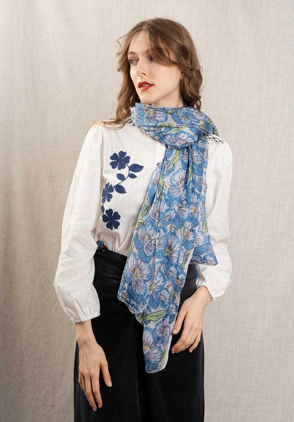 Rue Madam Scarf Silk Scarf Dancing-Queens