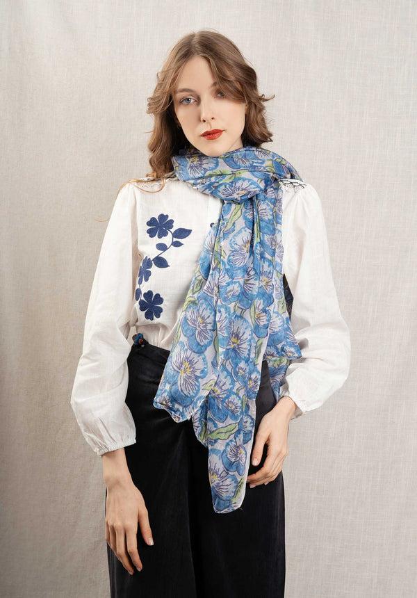 Rue Madam Scarf Silk Scarf Dancing-Queens