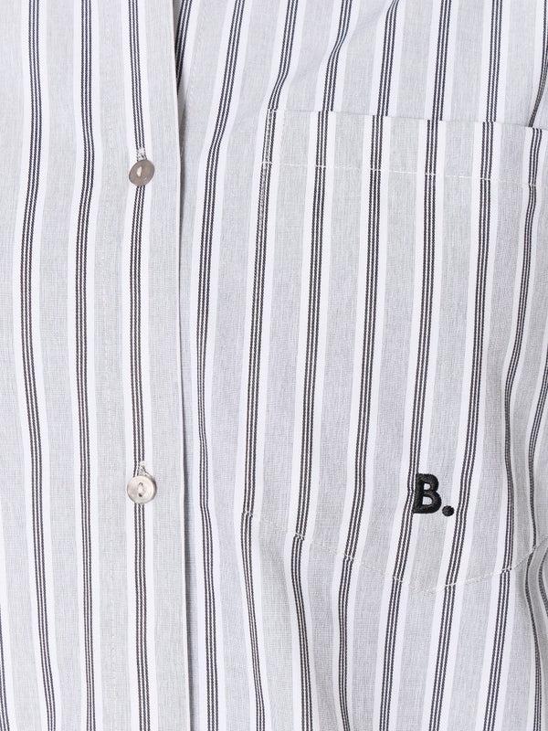 Rue Madam Shirt 21clea Grey-Stripes