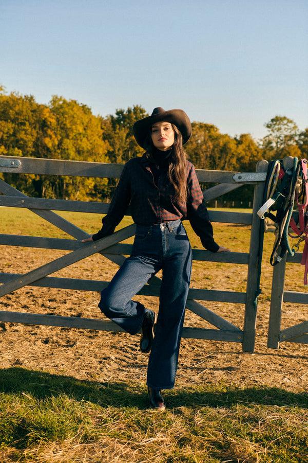 Rue Madam Shirt 225tacha Carreau Noisette