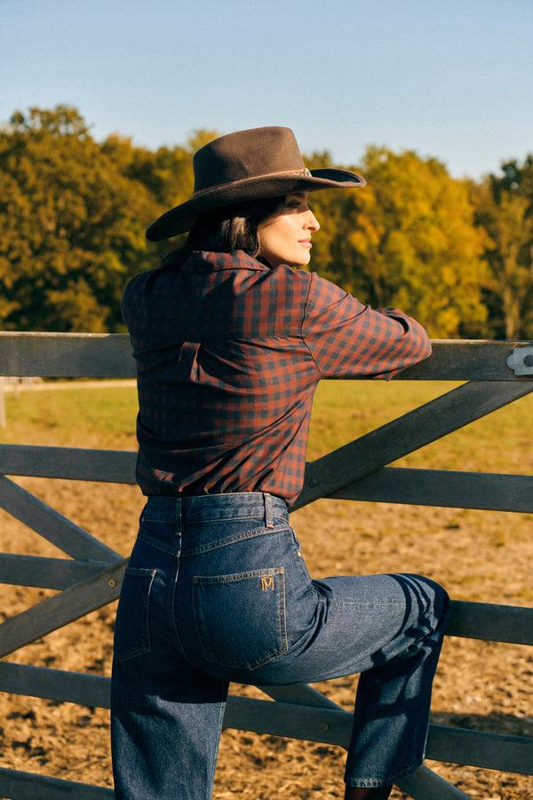 Rue Madam Shirt 225tacha Carreau Noisette