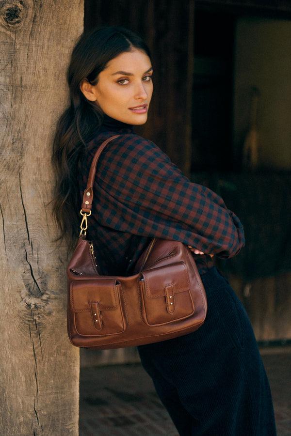 Rue Madam Shirt 225tea Carreaux Noisette