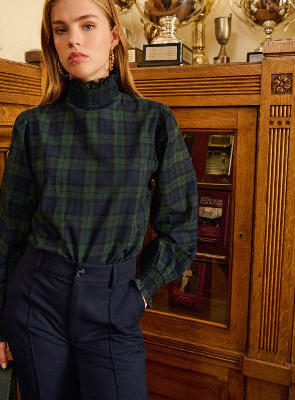 rue madam Shirt 225tonia Irlande Navy