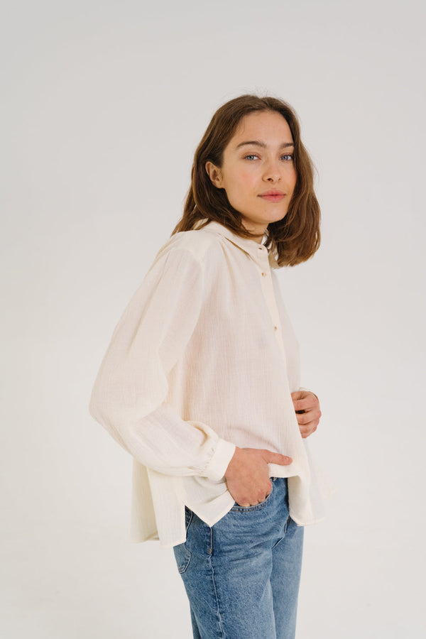 Rue Madam Shirt Ali Ecru