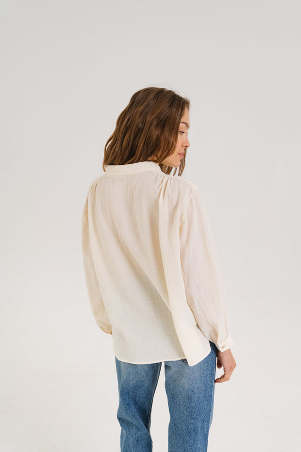 Rue Madam Shirt Ali Ecru