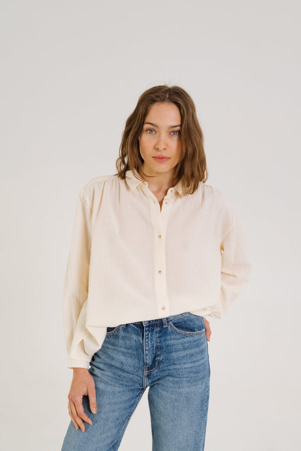 Rue Madam Shirt Ali Ecru