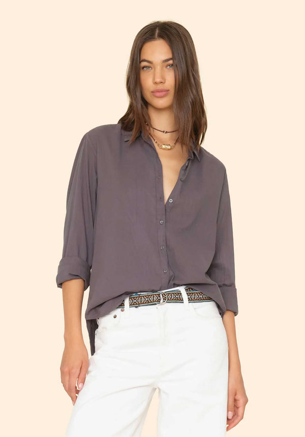 Rue Madam Shirt Beau Shirt Ash