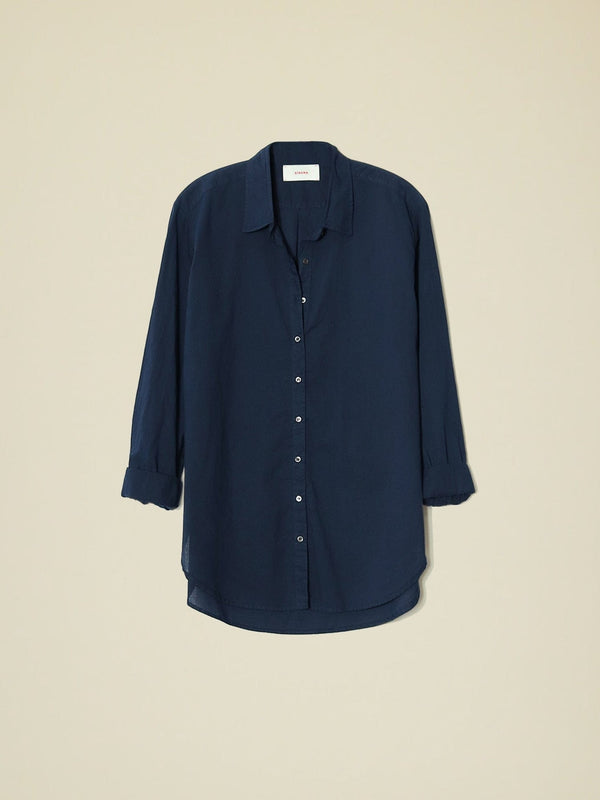 Rue Madam Shirt Beau Shirt Navy