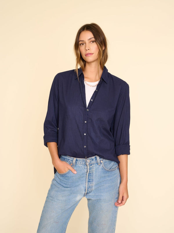rue madam Shirt Beau Shirt Navy