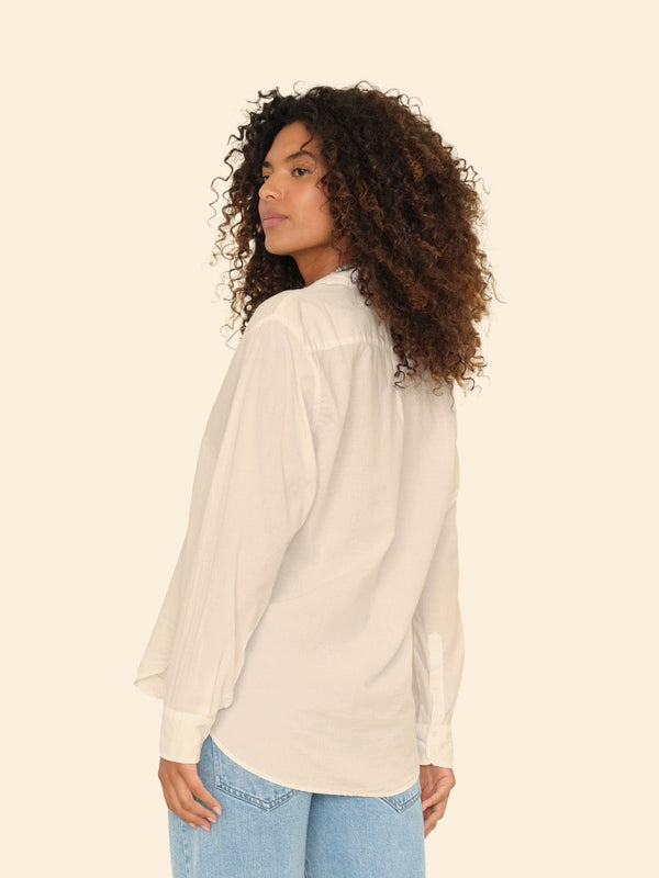 Rue Madam Shirt Beau Shirt Parchment