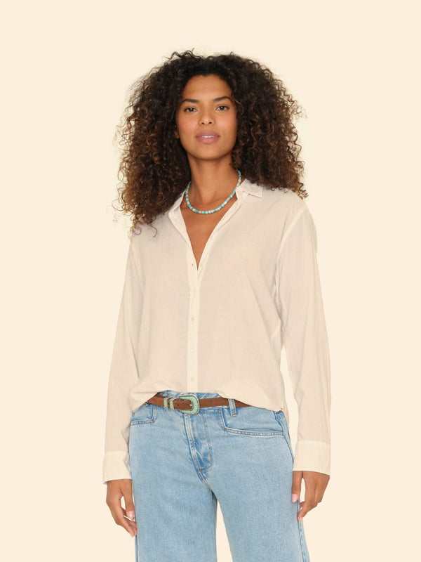Rue Madam Shirt Beau Shirt Parchment
