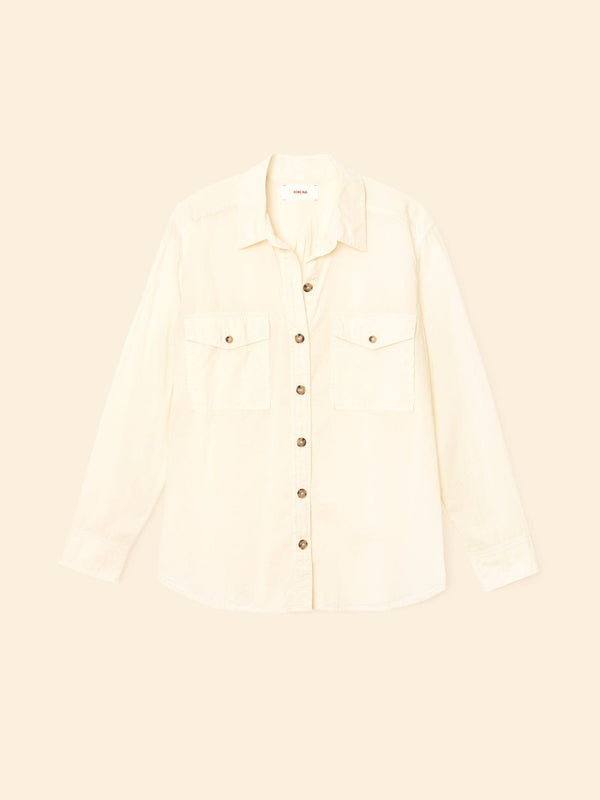 Rue Madam Shirt Caroline Shirt Oysterette