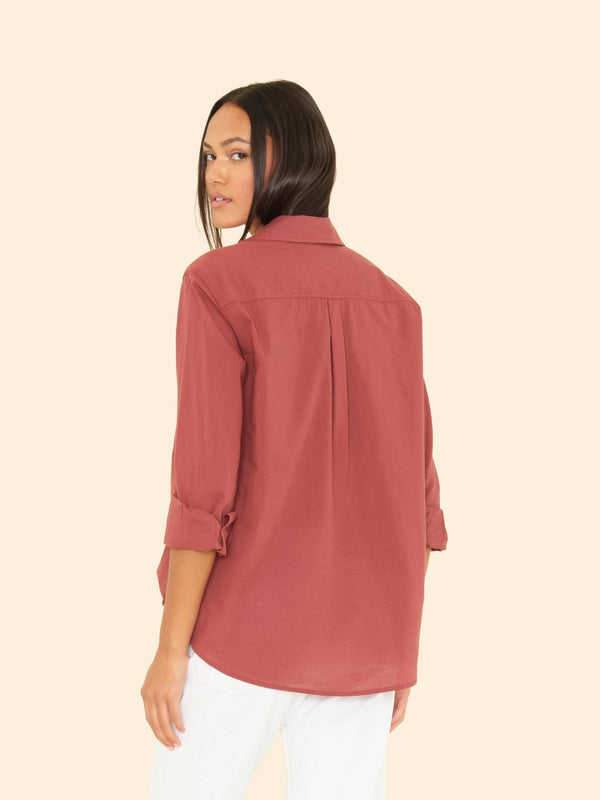 Rue Madam Shirt Caroline Shirt Russet-Brown