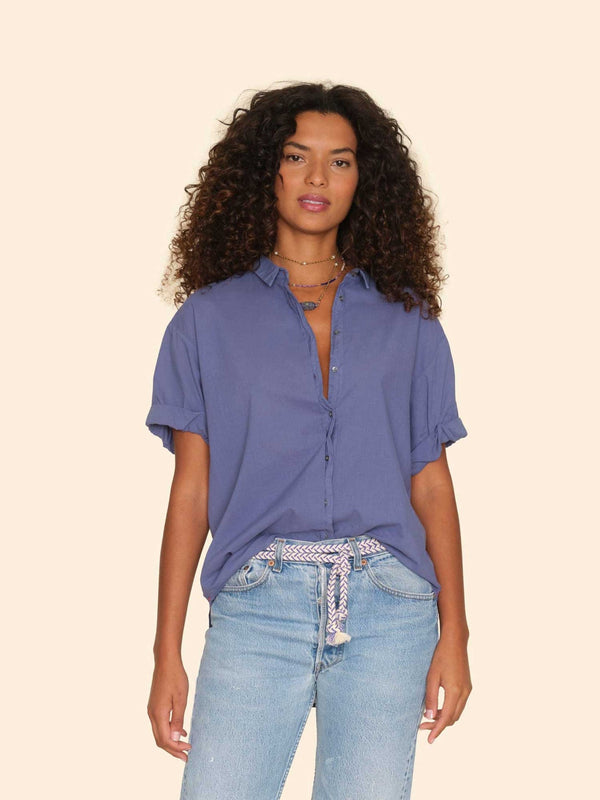Rue Madam Shirt Channing Shirt Marlin-Blue