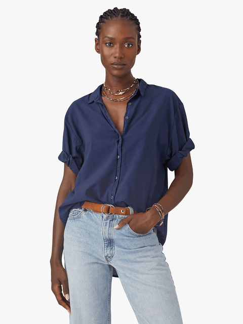 rue madam Shirt Channing Shirt Navy