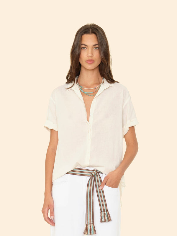 rue madam Shirt Channing Shirt Oysterette