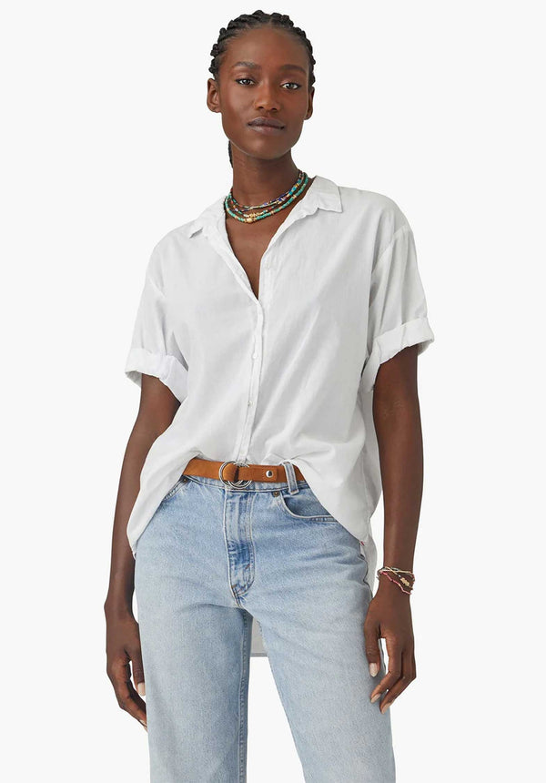 Rue Madam Shirt Channing Shirt White