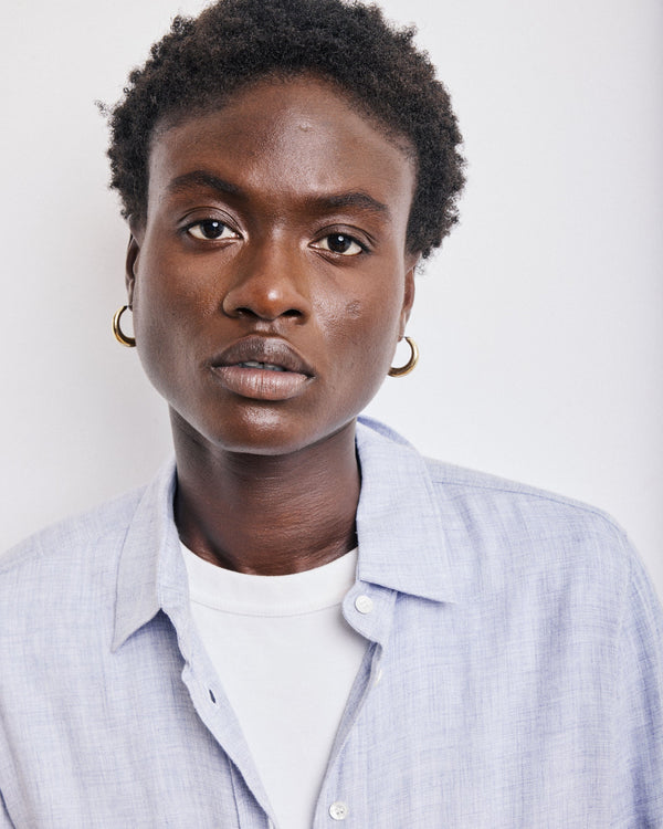 Rue Madam Shirt Coraz Becm632 02-Mixed-Blue