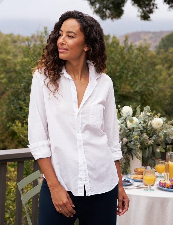 Rue Madam Shirt Eileen Casual Co Classic-White