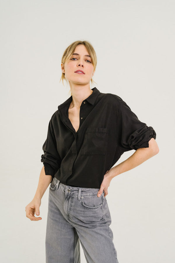Rue Madam Shirt Grace Black Noir