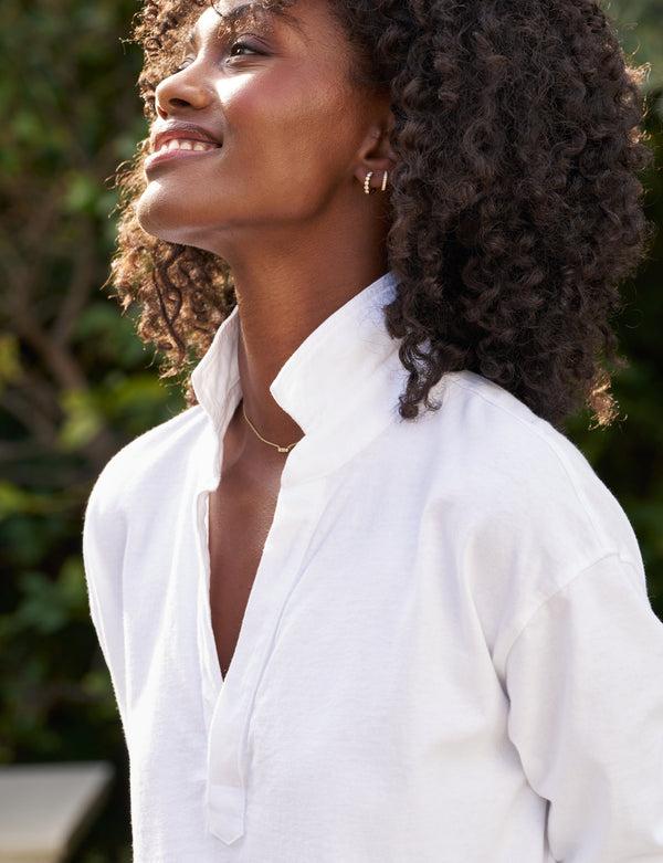 Rue Madam Shirt Lab510hj White