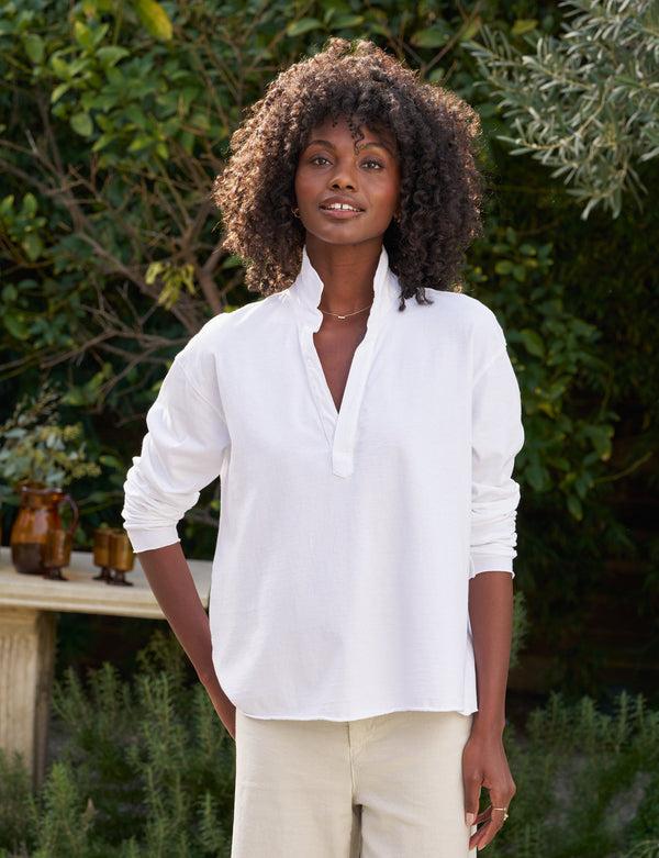 Rue Madam Shirt Lab510hj White