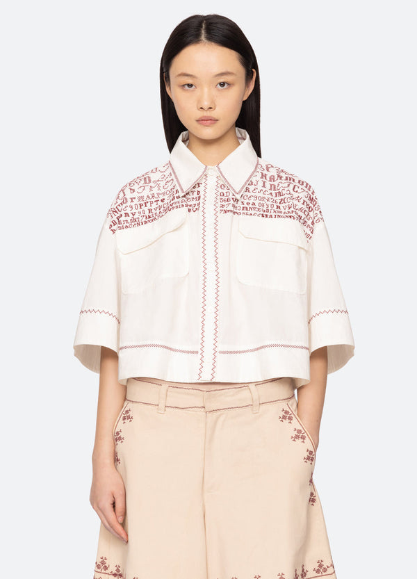 Rue Madam Shirt Rs26-074 White