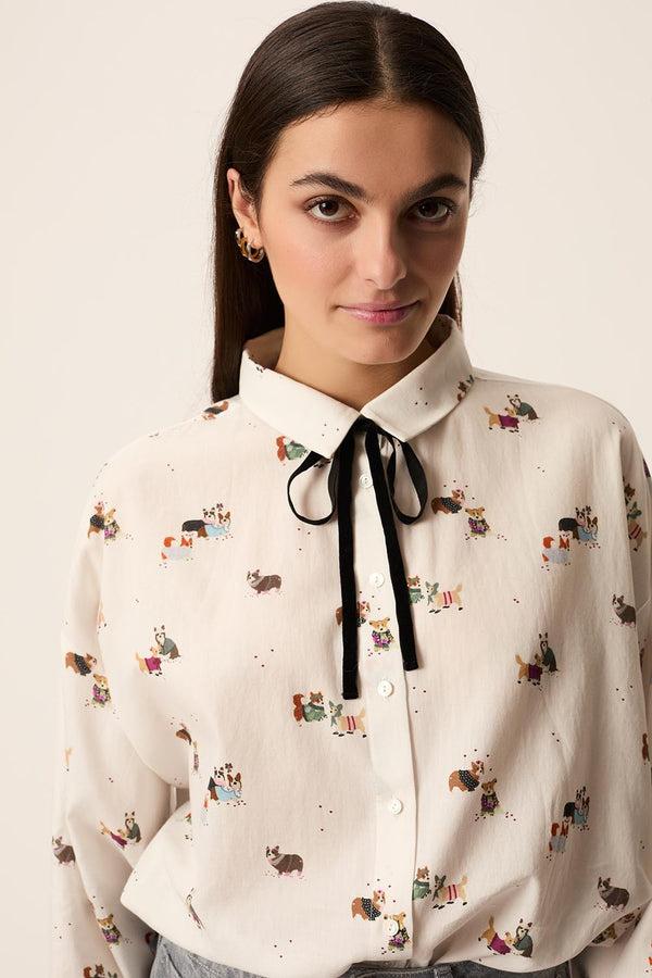 rue madam Shirt Spark Corgi