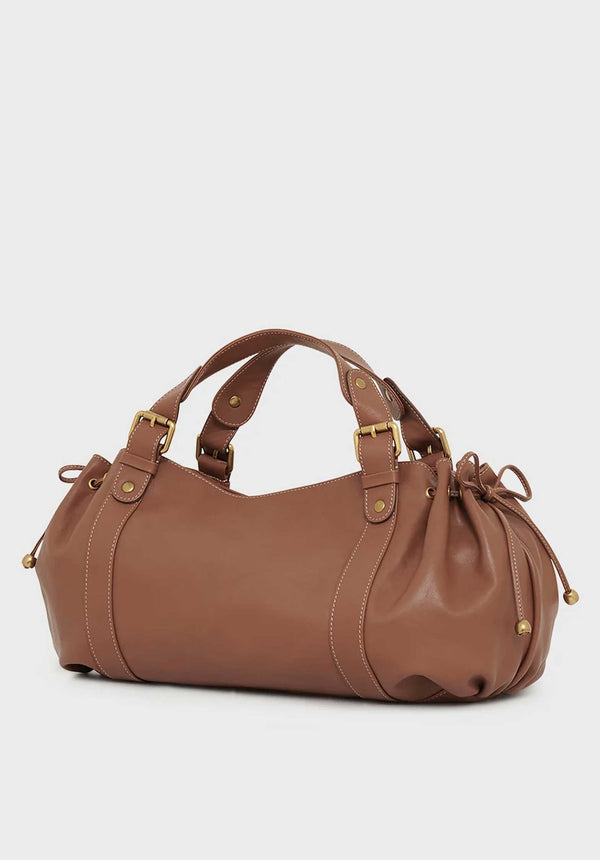 Rue Madam Shoulder Bag 24h Tan