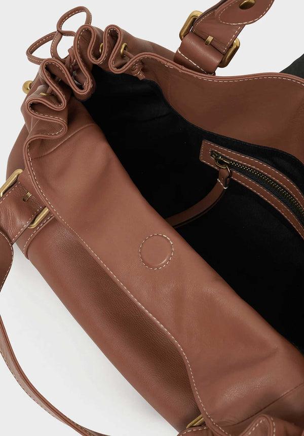 Rue Madam Shoulder Bag 24h Tan