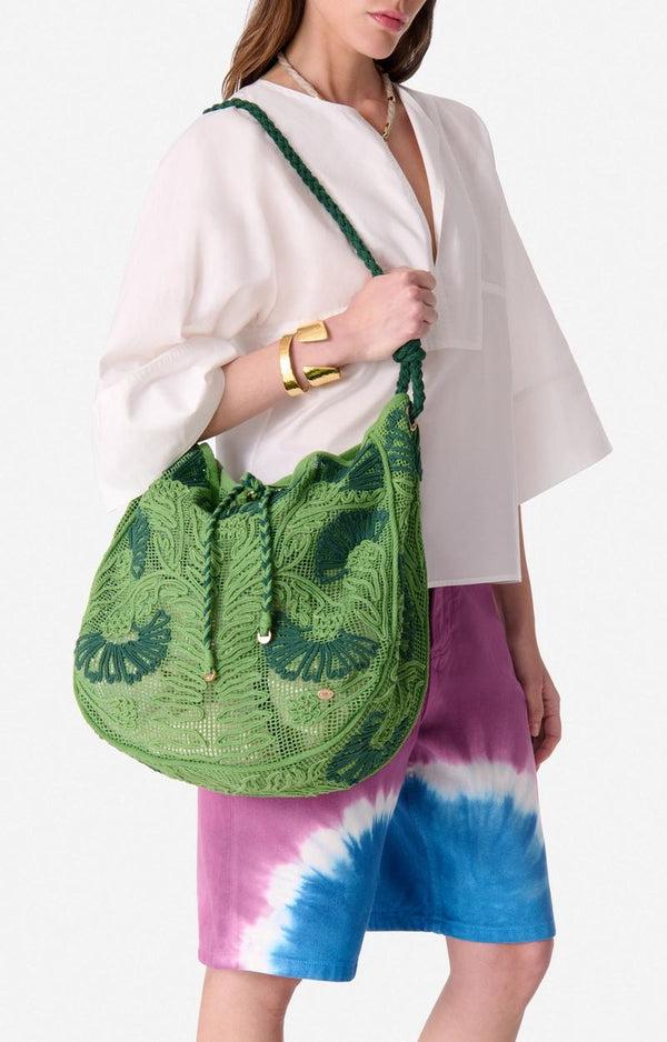 Rue Madam Shoulder Bag 5eve45-v40896 Vert