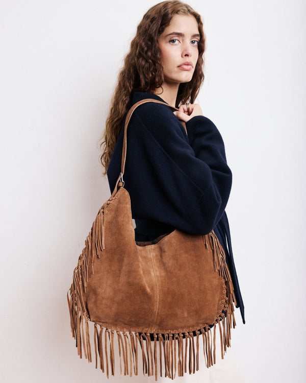 rue madam Shoulder Bag Aretha Beah712 01-Brown