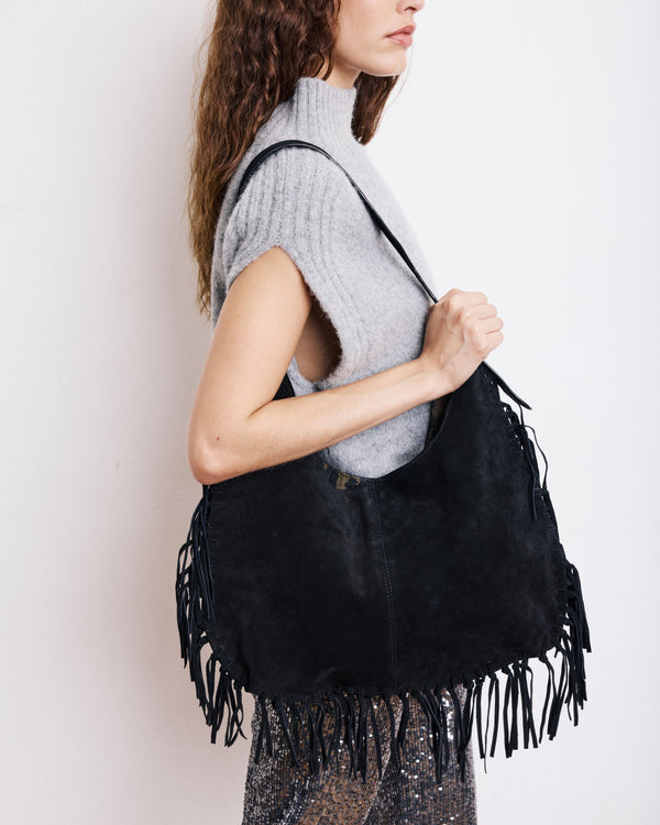 Rue Madam Shoulder Bag Aretha Beah712 02-Charcoal