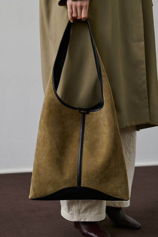 Rue Madam Shoulder Bag Delice 366 Bronze-Noir