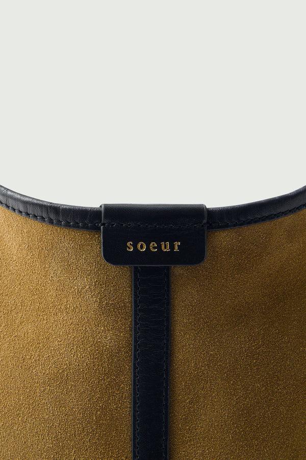 Rue Madam Shoulder Bag Delice 366 Bronze-Noir