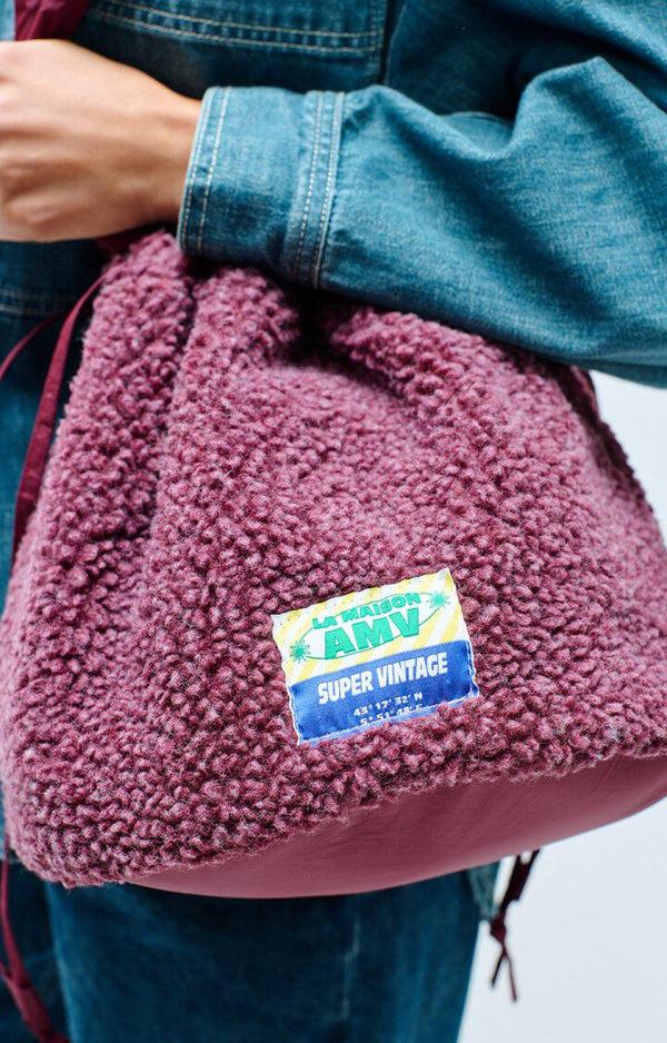 Rue Madam Shoulder Bag Hok26c Bordeaux-Chine