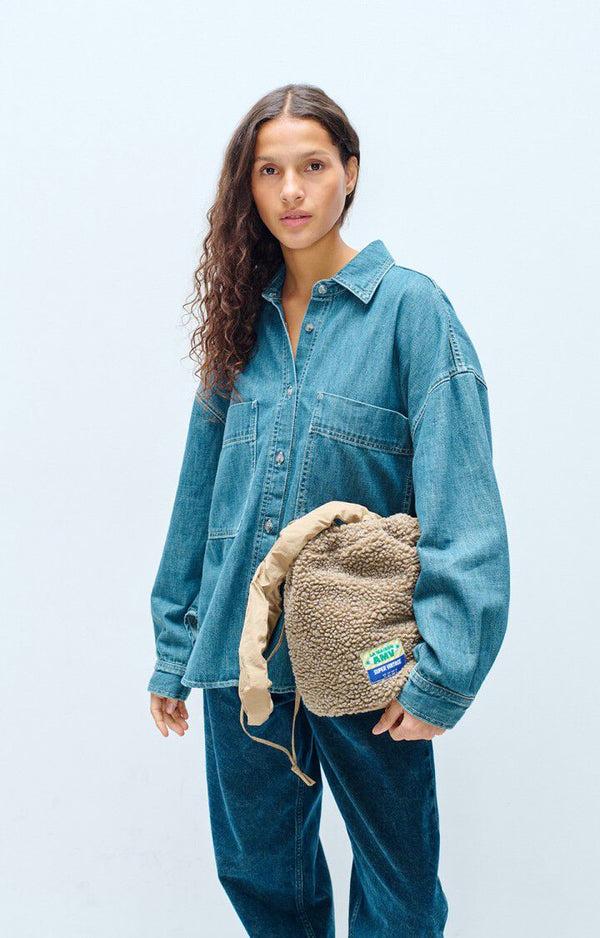 Rue Madam Shoulder Bag Hok26c Muscade-Chine