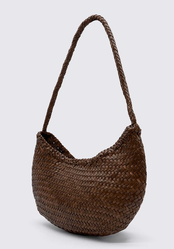 Rue Madam Shoulder Bag Nova Luna Dark-Brown