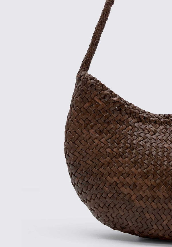 Rue Madam Shoulder Bag Nova Luna Dark-Brown