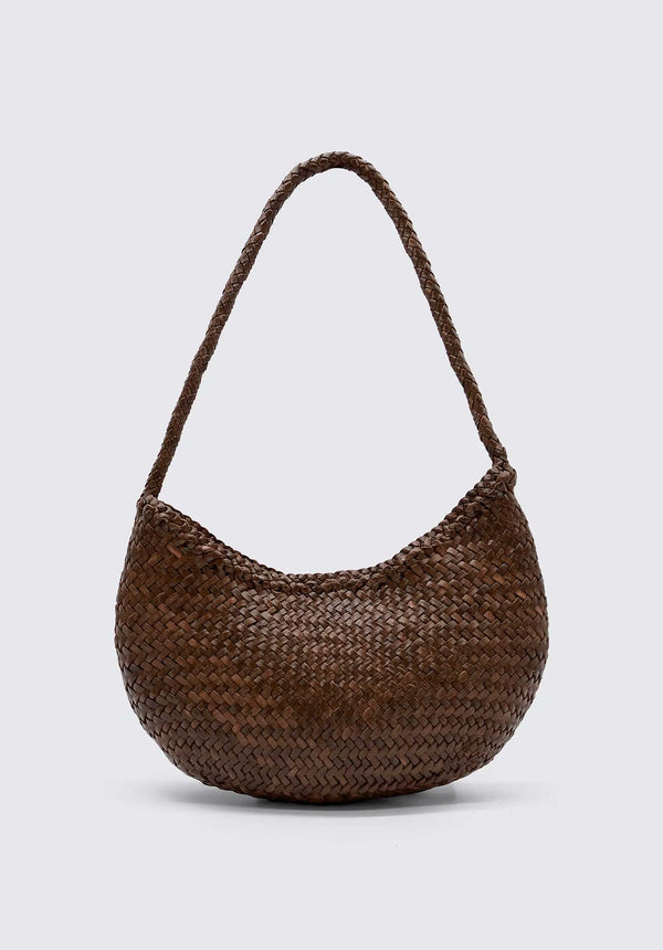 Rue Madam Shoulder Bag Nova Luna Dark-Brown