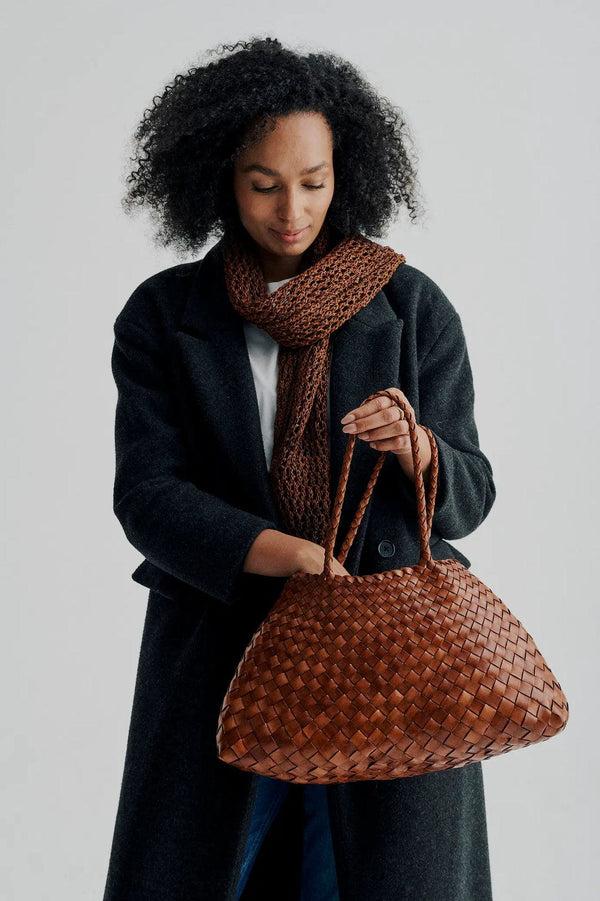 Rue Madam Shoulder Bag Santa Croce Big Tan