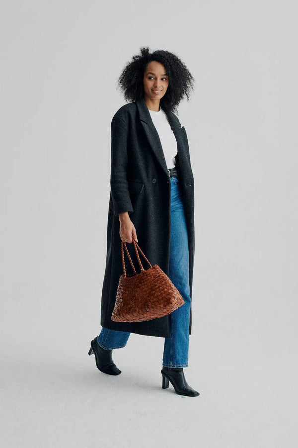 Rue Madam Shoulder Bag Santa Croce Big Tan