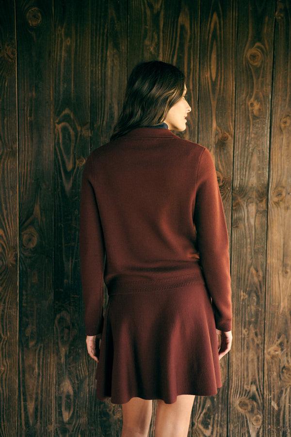 Rue Madam Skirt 225julie Marron